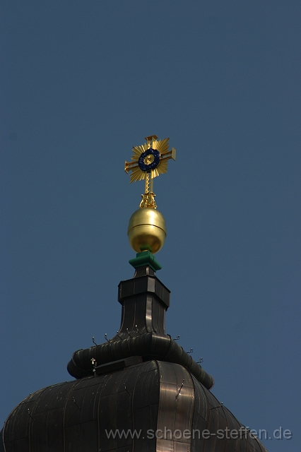 Kirchturmspitze.JPG - Kirchturmspitze der Frauenkirche